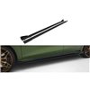 Maxton - Street Pro Rajouts Des Bas De Caisse Audi A3 S-Line Sedan / S3 Sedan 8Y Facelift Noir-Rouge + Rabats Brillant