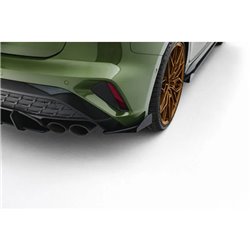 Maxton - Street Pro Lame Du Pare Chocs Arriere Audi S3 Sportback 8Y Facelift Noir + Rabats Brillant 