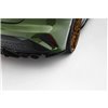 Maxton - Street Pro Lame Du Pare Chocs Arriere Audi S3 Sportback 8Y Facelift Noir-Rouge