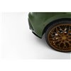 Maxton - Street Pro Lame Du Pare Chocs Arriere Audi S3 Sportback 8Y Facelift Noir-Rouge