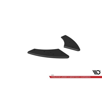 Maxton - Street Pro Lame Du Pare Chocs Arriere Audi S3 Sportback 8Y Facelift Noir-Rouge