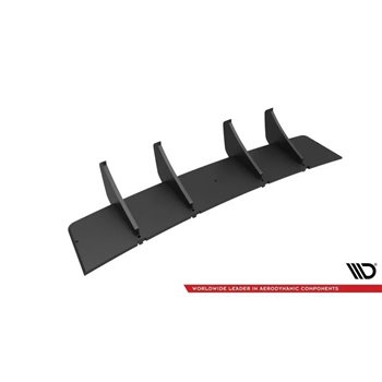 Maxton - Street Pro Central Diffuseur Arriere Audi S3 Sportback 8Y Facelift Rouge
