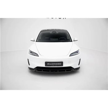 Maxton - Lame Du Pare-Chocs Avant V.2 Tesla Model 3 Performance Mk1 Facelift 