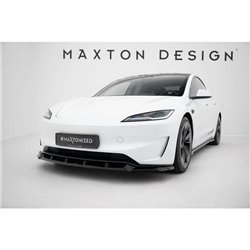 Maxton - Lame Du Pare-Chocs Avant V.2 Tesla Model 3 Performance Mk1 Facelift 