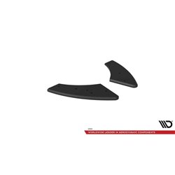 Maxton - Street Pro Lame Du Pare Chocs Arriere Audi S3 Sportback 8Y Facelift Noir