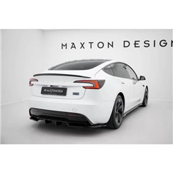 Maxton - Arriere Lame (avec une barre verticale) V.2 Tesla Model 3 Performance Mk1 Facelift 