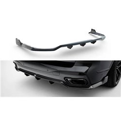 Maxton - Fibre de Carbone Diffuseur Arrière BMW X7 M-Pack G07 Facelift (version without towbar)
