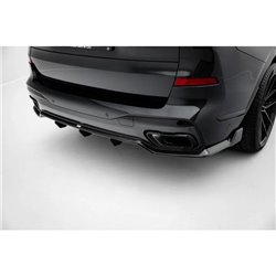 Maxton - Fibre de Carbone Diffuseur Arrière BMW X7 M-Pack G07 Facelift (version without towbar) 