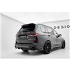 Maxton - Fibre de Carbone Diffuseur Arrière BMW X7 M-Pack G07 Facelift (version without towbar) 