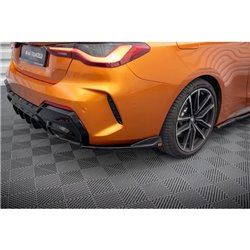 Maxton - Lames De Pare-Chocs Arrière Latérales V.6 BMW 4 M440i G22 / G23 / G22 Facelift / G23 Facelift 