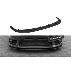 Maxton - Street Pro Lame Du Pare-Chocs Avant Mitsubishi Lancer EVO X Noir-Rouge