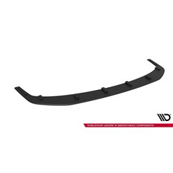 Maxton - Street Pro Lame Du Pare-Chocs Avant Mitsubishi Lancer EVO X Noir-Rouge