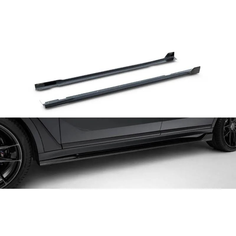 Maxton - Fibre de Carbone Des Bas De Caisse BMW X7 M-Pack G07