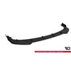 Maxton - Street Pro Lame Du Pare-Chocs Avant Mitsubishi Lancer EVO X Noir-Rouge + Rabats Brillant