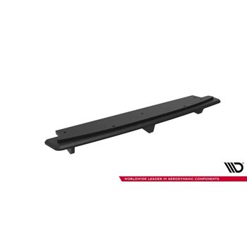 Maxton - Street Pro Central Diffuseur Arriere Mitsubishi Lancer EVO X Noir