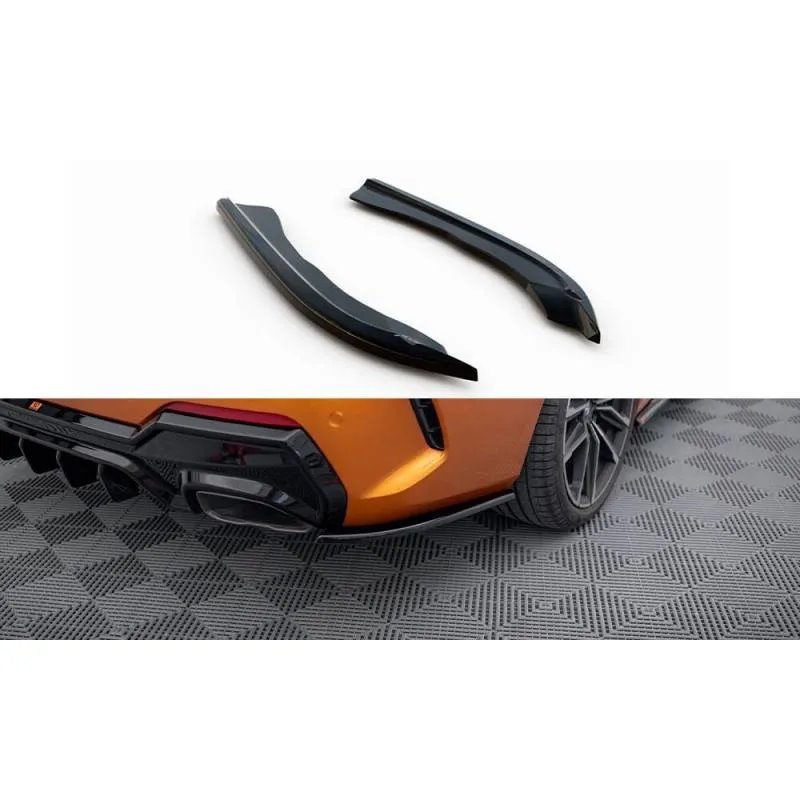 Maxton - Lames De Pare-Chocs Arrière Latérales V.5 BMW 4 M440i G22 / G23 / G22 Facelift / G23 Facelift