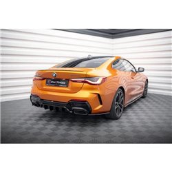 Maxton - Lames De Pare-Chocs Arrière Latérales V.5 BMW 4 M440i G22 / G23 / G22 Facelift / G23 Facelift 