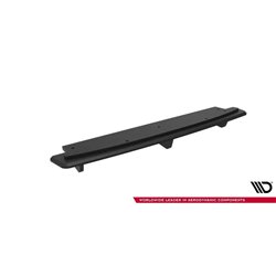 Maxton - Street Pro Central Diffuseur Arriere Mitsubishi Lancer EVO X Noir-Rouge