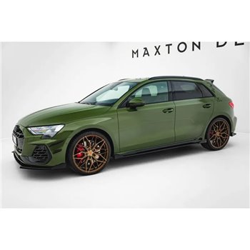 Maxton - Side Flaps Audi A3 S-Line Sedan / S3 Sedan 8Y Facelift 