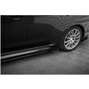 Maxton - Street Pro Rajouts Des Bas De Caisse Mitsubishi Lancer EVO X Noir + Rabats Brillant 