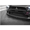 Maxton - Street Pro Lame Du Pare-Chocs Avant Mitsubishi Lancer EVO X Noir