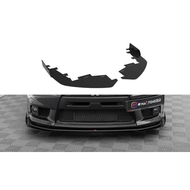 Maxton - Front Flaps Mitsubishi Lancer EVO X