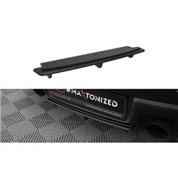 Maxton - Street Pro Central Diffuseur Arriere Mitsubishi Lancer EVO X Rouge