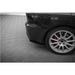 Maxton - Street Pro Lame Du Pare Chocs Arriere Mitsubishi Lancer EVO X Noir-Rouge