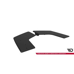 Maxton - Street Pro Lame Du Pare Chocs Arriere Mitsubishi Lancer EVO X Noir-Rouge
