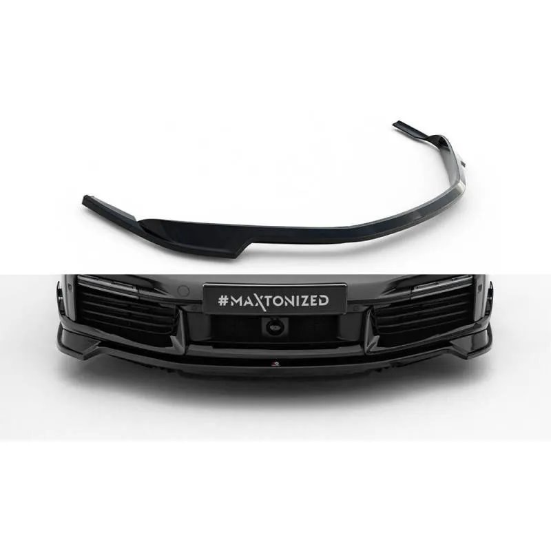 Maxton - Lame Du Pare-Chocs Avant Porsche 911 Turbo S Sport Package 992