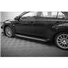 Maxton - Street Pro Rajouts Des Bas De Caisse Mitsubishi Lancer EVO X Noir-Rouge + Rabats Brillant