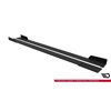 Maxton - Street Pro Rajouts Des Bas De Caisse Mitsubishi Lancer EVO X Noir-Rouge + Rabats Brillant