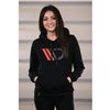 Maxton - Sweat à Capuche Noir Femme XL