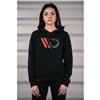 Maxton - Womens Black Hoodie L