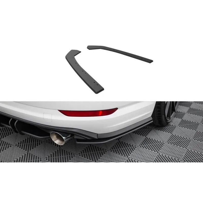 Maxton - Street Pro Lame Du Pare Chocs Arriere Volkswagen Jetta GLI Mk7 Noir