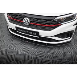 Maxton - Street Pro Lame Du Pare-Chocs Avant Volkswagen Jetta GLI Mk7 Noir