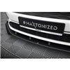 Maxton - Street Pro Lame Du Pare-Chocs Avant Volkswagen Jetta GLI Mk7 Noir-Rouge + Rabats Brillant