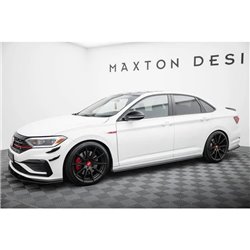 Maxton - Street Pro Rajouts Des Bas De Caisse Volkswagen Jetta GLI Mk7 Noir