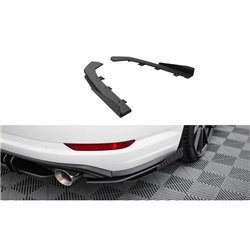 Maxton - Street Pro Lame Du Pare Chocs Arriere Volkswagen Jetta GLI Mk7 Noir + Rabats Brillant