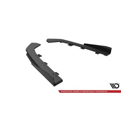 Maxton - Street Pro Lame Du Pare Chocs Arriere Volkswagen Jetta GLI Mk7 Noir + Rabats Brillant 