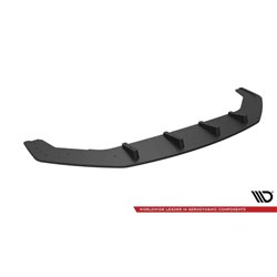 Maxton - Street Pro Lame Du Pare-Chocs Avant Volkswagen Jetta GLI Mk7 Noir-Rouge