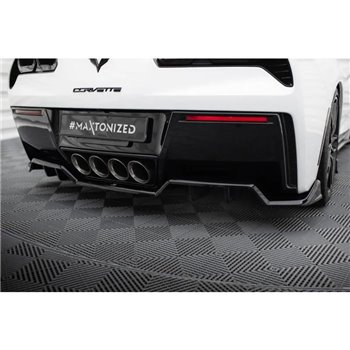 Maxton - Central Arriere Lame (avec une barre verticale) Chevrolet Corvette C7 