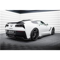 Maxton - Central Arriere Lame (avec une barre verticale) Chevrolet Corvette C7 