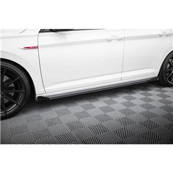 Maxton - Street Pro Rajouts Des Bas De Caisse Volkswagen Jetta GLI Mk7 Noir + Rabats Brillant 