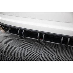 Maxton - Street Pro Central Diffuseur Arriere Volkswagen Jetta GLI Mk7 Noir