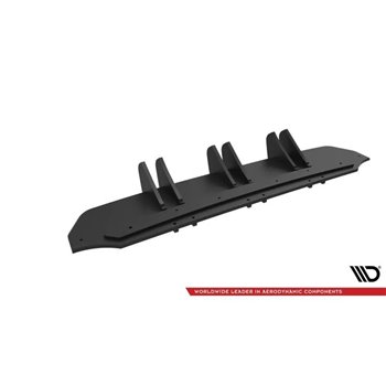Maxton - Street Pro Central Diffuseur Arriere Volkswagen Jetta GLI Mk7 Noir