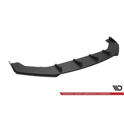 Maxton - Street Pro Lame Du Pare-Chocs Avant Volkswagen Jetta GLI Mk7 Noir + Rabats Brillant 