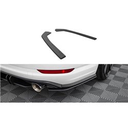 Maxton - Street Pro Lame Du Pare Chocs Arriere Volkswagen Jetta GLI Mk7 Noir-Rouge