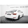 Maxton - Street Pro Lame Du Pare Chocs Arriere Volkswagen Jetta GLI Mk7 Noir-Rouge