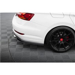 Maxton - Street Pro Lame Du Pare Chocs Arriere Volkswagen Jetta GLI Mk7 Noir-Rouge